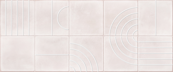 Керамический декор Gracia ceramica Sweety pink decor 01 250х600